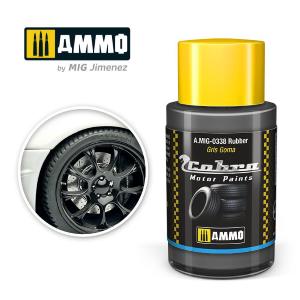 AMMO of MIG: Cobra Motor Rubber - Colore Acrilico Non Tossico da 30ml