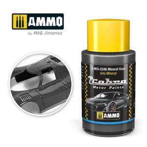 AMMO of MIG: Cobra Motor Mineral Grau - Acrylic Non-Toxic colour 30ml
