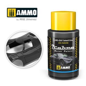 AMMO of MIG: Cobra Motor Selenit Grau - Acrylic Non-Toxic colour 30ml