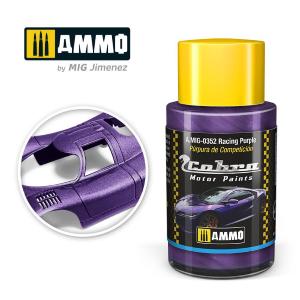 AMMO of MIG: Cobra Motor Racing Purple - Acrylic Non-Toxic colour 30ml