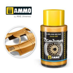 AMMO of MIG: Cobra Motor BBS GOLD - Acrylic Non-Toxic colour 30ml