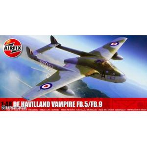 Airfix: 1:48 Scale - De Havilland Vampire FB.5/FB.9
