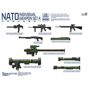 MAGIC FACTORY: 1/35; NATO Individual Weapon Set A (il kit include 2 pezzi di ogni arma)