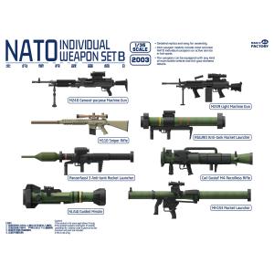 MAGIC FACTORY: 1/35; NATO Individual Weapon Set B (B kit includes 2 pcs of each weapon)
