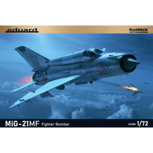 EDUARD: 1/72; ProfiPack edition of 1/72 scale kit of Cold War jet aircraft MiG-21MF