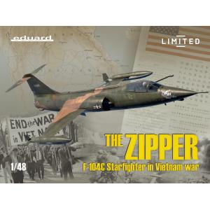 EDUARD: 1/48; THE ZIPPER - Limited edition of the kit of the US jet fighter plane F-104C Starfighter