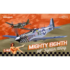 EDUARD: 1/48; MIGHTY EIGHT: 66th Fighter Wing - Limited edition of the kit of the famous US WWII fighter aircraft P-51D Mustang