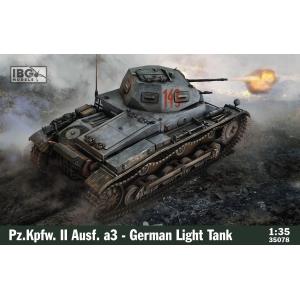 IBG MODELS: 1/35; Pz.Kpfw. II Ausf. a3 - German Light Tank