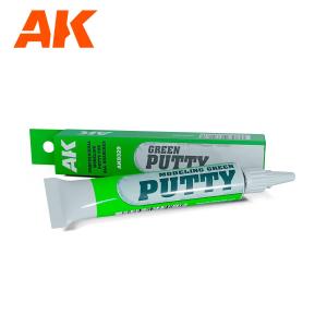 AK INTERACTIVE: Modelling Green Putty - High Quality (20ml. / 39gr.)