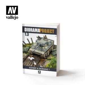 Vallejo: Book: Diorama Project 1.3 Scenary & Diorama - LIBRO Lingua inglese 122 pag.