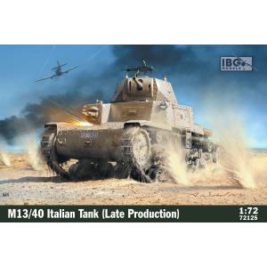 IBG MODELS: 1/72; M13/40 Italian Tank Late Production