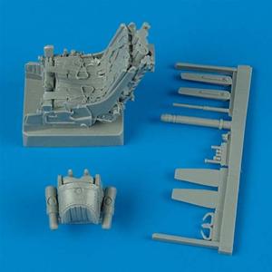 Quickboost: scala 1:32 ;  MiG-29A ejection seat with safety belts -