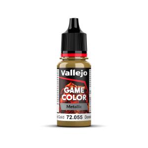 Vallejo Game Color: Metal Polished Gold - 18 ml.