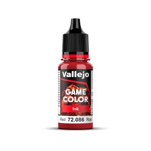 Vallejo Game Color Ink Red  18 ml