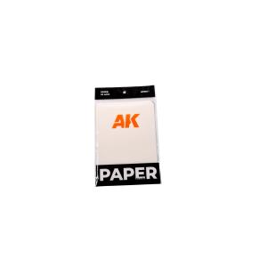 AK INTERACTIVE: busta con 40 fogli di carta siliconata di ricambio per wett palette