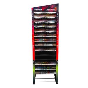 Vallejo Display: Game Fusion Air & Color Complete Range: GAME+AIR+XPRESS (240 colors + 9 auxiliaries + 7 primers in 18 ml bottles)