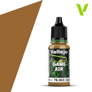 Vallejo Game Air Color Desert Yellow 18 ml
