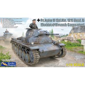 GECKO: 1/16; Pz.Kpfw. II (Sd.Kfz. 121) Ausf. c (A-B-C modified) (French campaign) 