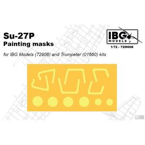 IBG MODELS: 1/72; Painting Masks for Su-27P 