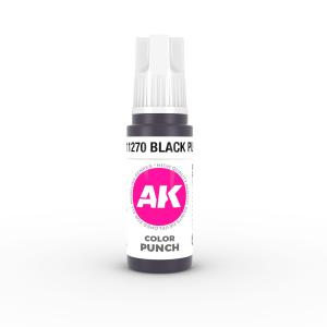 AK INTERACTIVE: colore acrilico 3rd Generation Black Puprple COLOR PUNCH 17 ml 