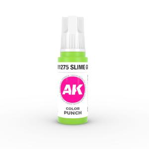 AK INTERACTIVE: colore acrilico 3rd Generation Slime green COLOR PUNCH 17 ml