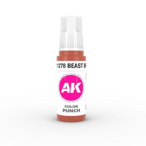 AK INTERACTIVE: colore acrilico 3rd Generation Beast Brown COLOR PUNCH 17 ml