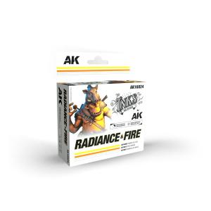 AK INTERACTIVE: The INKS - RADIANCE & FIRE SET 3 Ref. (INKS)