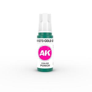 AK INTERACTIVE: colore acrilico 3rd Generation Cold Green COLOR PUNCH 17 ml 