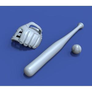 Royal Model: Baseball accessories set (1/16 scale)