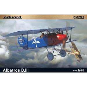 EDUARD: 1/48; The ProfiPACK edition kit of German WWI fighter aircraft Albatros D.III