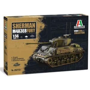 ITALERI: 1/56; M4A3E8 Sherman Fury