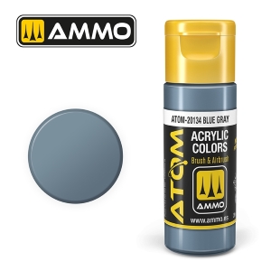 ATOM by Ammo of Mig COLOR Blue Gray; acrylic paint 20ml