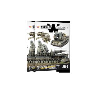 AK INTERACTIVE: Worn Art 05 German Artillery - Bilingual 124 pages. Soft cover.