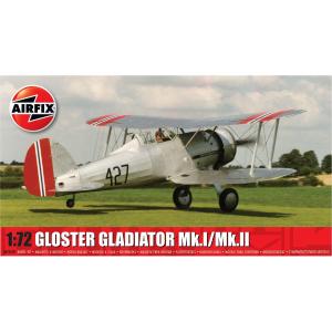 AIRFIX 1:72 Scale: Gloster Gladiator Mk.I/Mk.II