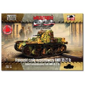 FIRST TO FIGHT: 1/72; French reconnaissance tank AMR35 ZT 1b