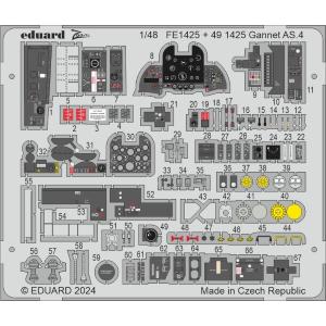 EDUARD: 1/48 ; Gannet AS.4 - Photo etched set for kit AIRFIX 11007
