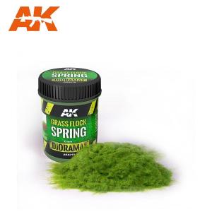 AK INTERACTIVE: GRASS FLOCK 2mm - Primavera