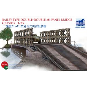 Bronco Models: 1/35; ponte doppio Bailey tipo M1 Panel Bridge