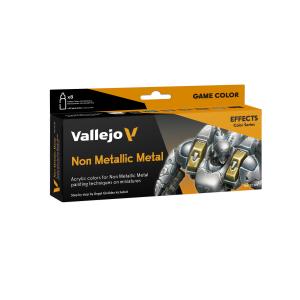 Vallejo Game Color  8 colors set Non Metallic Metal 18 ml