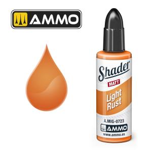 AMMO of MIG: MATT SHADER Light Rust 10mL