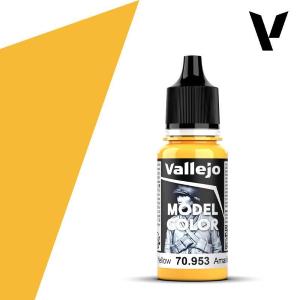 Vallejo Model Color Matt 027 - Flat Yellow 18 ml