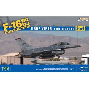 KINETIC: 1/48; F-16D Block 50 - USAF Viper, 2 posti