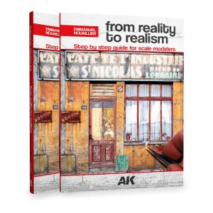 AK INTERACTIVE: From Reality To Realism - Dalla realtà al realismo Guida passo passo per modellisti in scala inglese. 112 pagine. Copertina rigida.