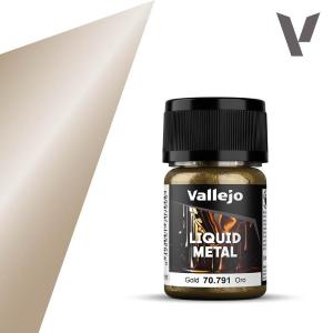 Vallejo Liquid Gold Alcohol-based metallics Gold 35 ml