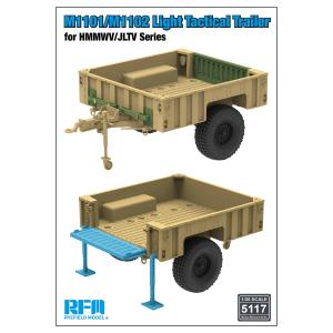 RYE FIELD MODEL: 1/35; M1101/M1102 Light Tactical Trailer for HMMWV/JLTV Series