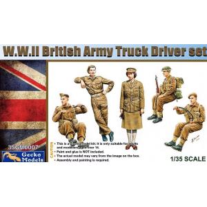 GECKO: 1/35; WWII British Army Truck Driver set