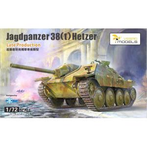 Vespid Models: 1/72; Jagdpanzer38(t)Hetzer Late Production Metal barrel +Metal tow cable