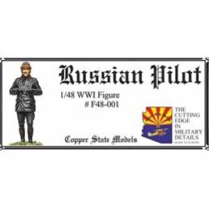 Copper State Models: 1/48; Russian WWI Pilot