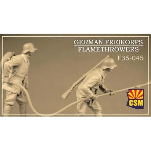 Copper State Models: 1/35; German Freikorps flamethrower squad