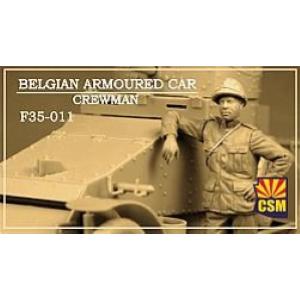 Copper State Models: 1/35; Belgian Armoured Car Crewman